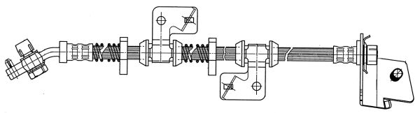 CEF Pidurivoolik 511797