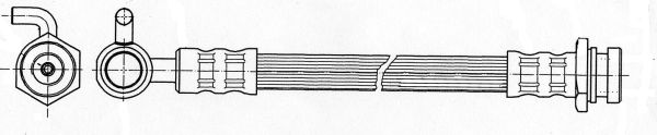 CEF Тормозной шланг 511832