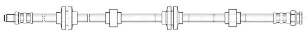 CEF Тормозной шланг 511920