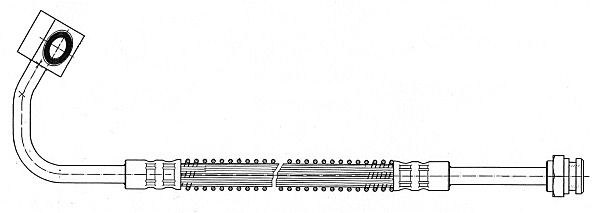 CEF Pidurivoolik 511993