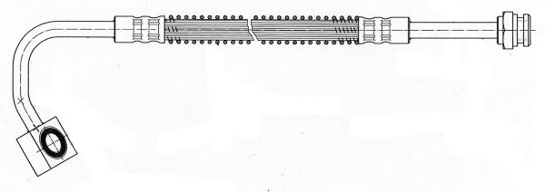 CEF Тормозной шланг 511994