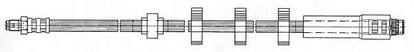 CEF Pidurivoolik 512129