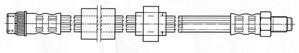 CEF Pidurivoolik 512208