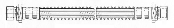 CEF Тормозной шланг 512246