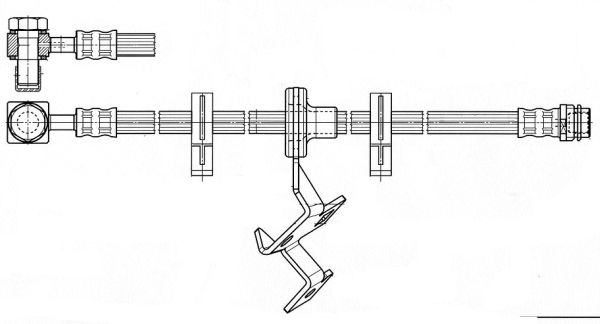 CEF Pidurivoolik 512261