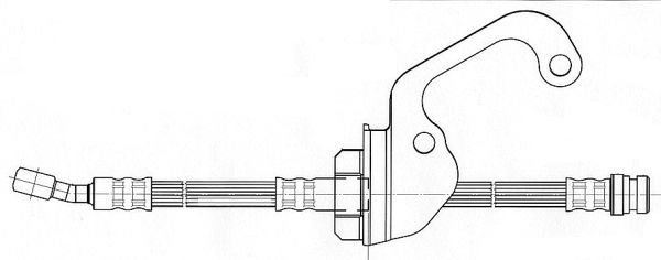 CEF Pidurivoolik 512298