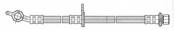 CEF Pidurivoolik 512343