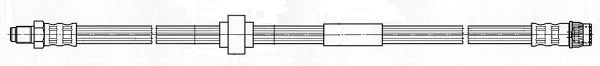 CEF Тормозной шланг 512355