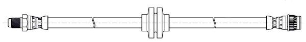 CEF Pidurivoolik 512440