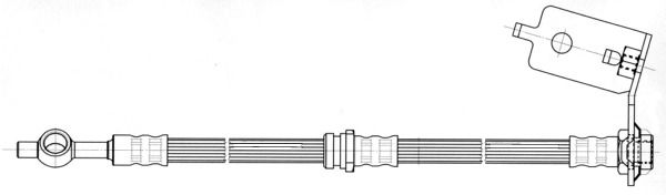 CEF Тормозной шланг 512494