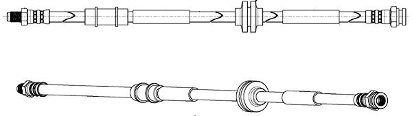 CEF Pidurivoolik 512710