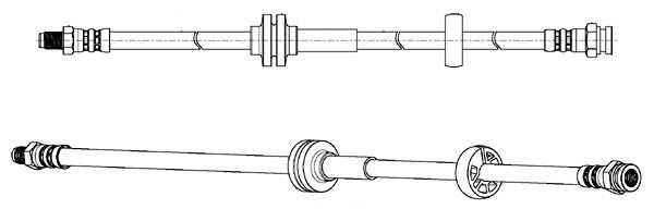 CEF Pidurivoolik 512711