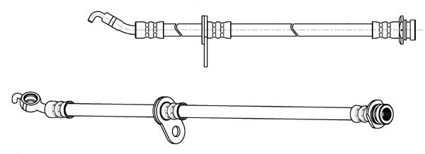 CEF Pidurivoolik 512718