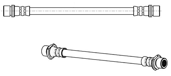 CEF Pidurivoolik 512728