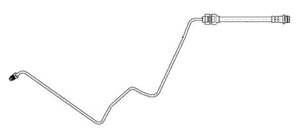 CEF Тормозной шланг 512746