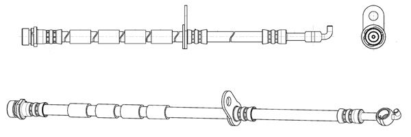 CEF Тормозной шланг 512960