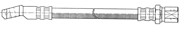 CEF Тормозной шланг 516807