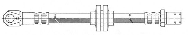 CEF Тормозной шланг 517043