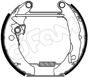 CIFAM Piduriklotside komplekt 151-046