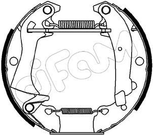 CIFAM Piduriklotside komplekt 151-056