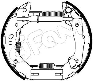 CIFAM Piduriklotside komplekt 151-209