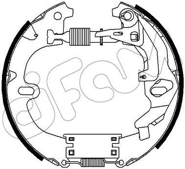 CIFAM Piduriklotside komplekt 151-291