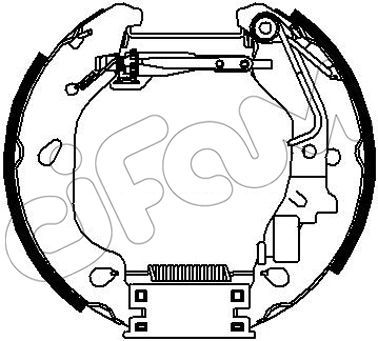 CIFAM Piduriklotside komplekt 151-319