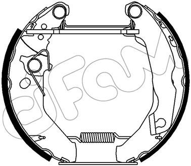 CIFAM Piduriklotside komplekt 151-409