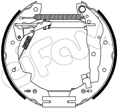 CIFAM Piduriklotside komplekt 151-420