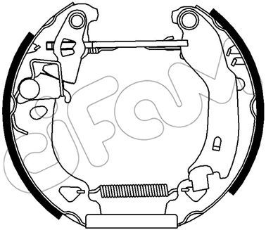 CIFAM Piduriklotside komplekt 151-421