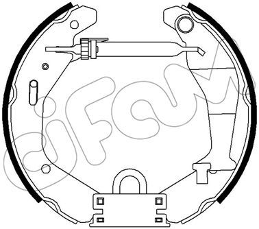 CIFAM Piduriklotside komplekt 151-450