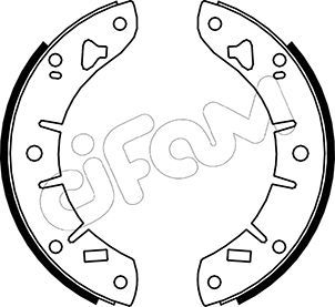 CIFAM Piduriklotside komplekt 153-007