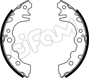 CIFAM Piduriklotside komplekt 153-042