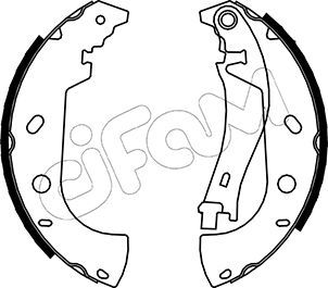 CIFAM Piduriklotside komplekt 153-075