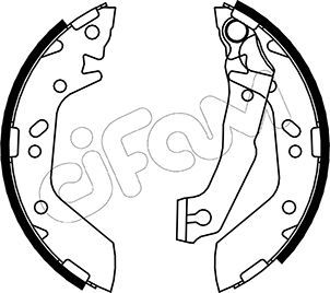 CIFAM Piduriklotside komplekt 153-170