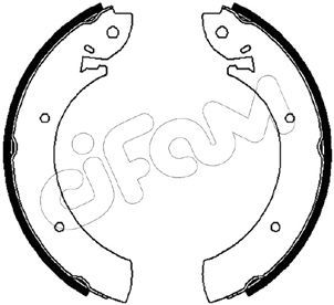 CIFAM Комплект тормозных колодок 153-342