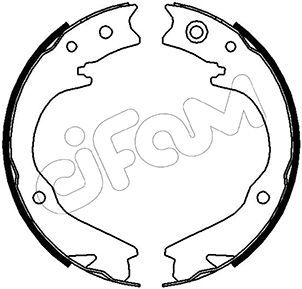 CIFAM Piduriklotside komplekt,seisupidur 153-388