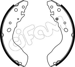 CIFAM Piduriklotside komplekt 153-403