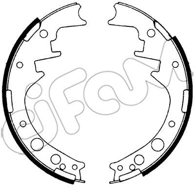 CIFAM Piduriklotside komplekt 153-412