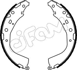 CIFAM Piduriklotside komplekt 153-447