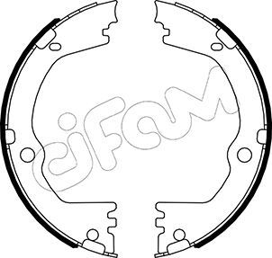 CIFAM Piduriklotside komplekt,seisupidur 153-532