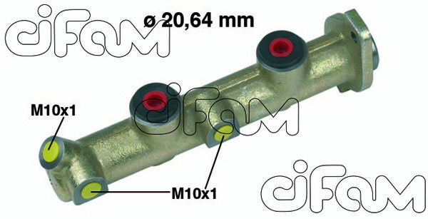 CIFAM Главный тормозной цилиндр 202-085