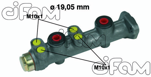 CIFAM Peapiduri silinder 202-150