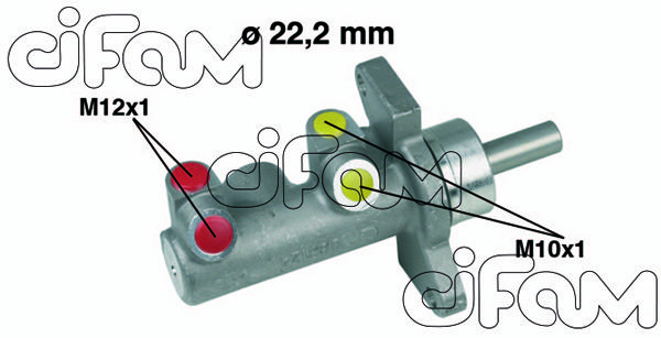 CIFAM Peapiduri silinder 202-230