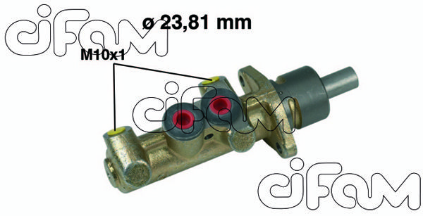 CIFAM Главный тормозной цилиндр 202-252