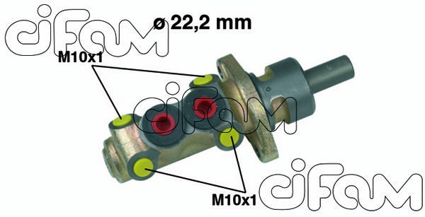 CIFAM Peapiduri silinder 202-258