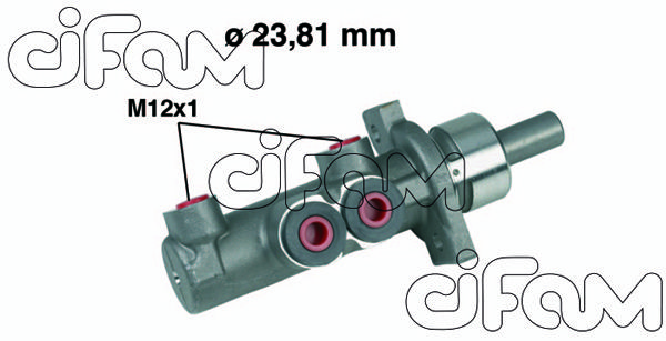 CIFAM Главный тормозной цилиндр 202-280