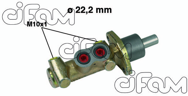 CIFAM Главный тормозной цилиндр 202-456