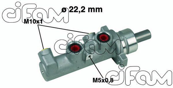 CIFAM Peapiduri silinder 202-471