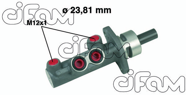CIFAM Главный тормозной цилиндр 202-488